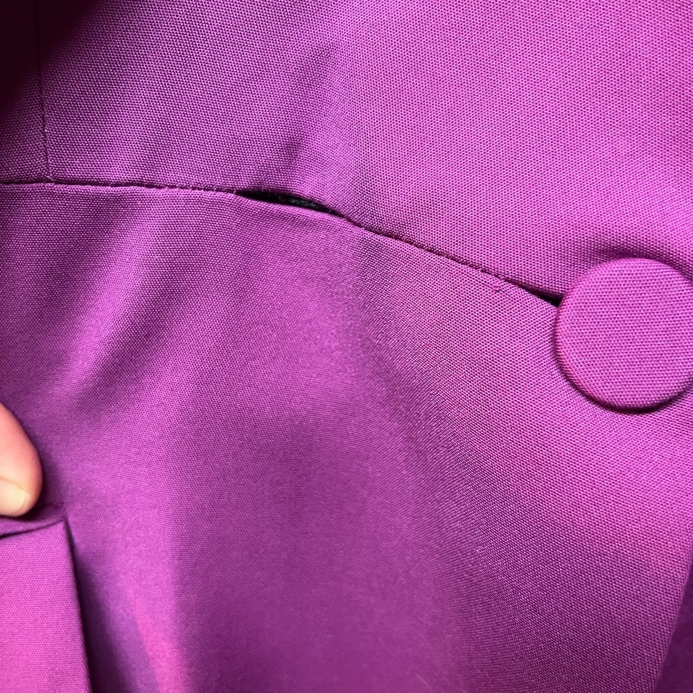 Zara Women's Vibrant Purple Blazer Romper - Picture 5 of 7